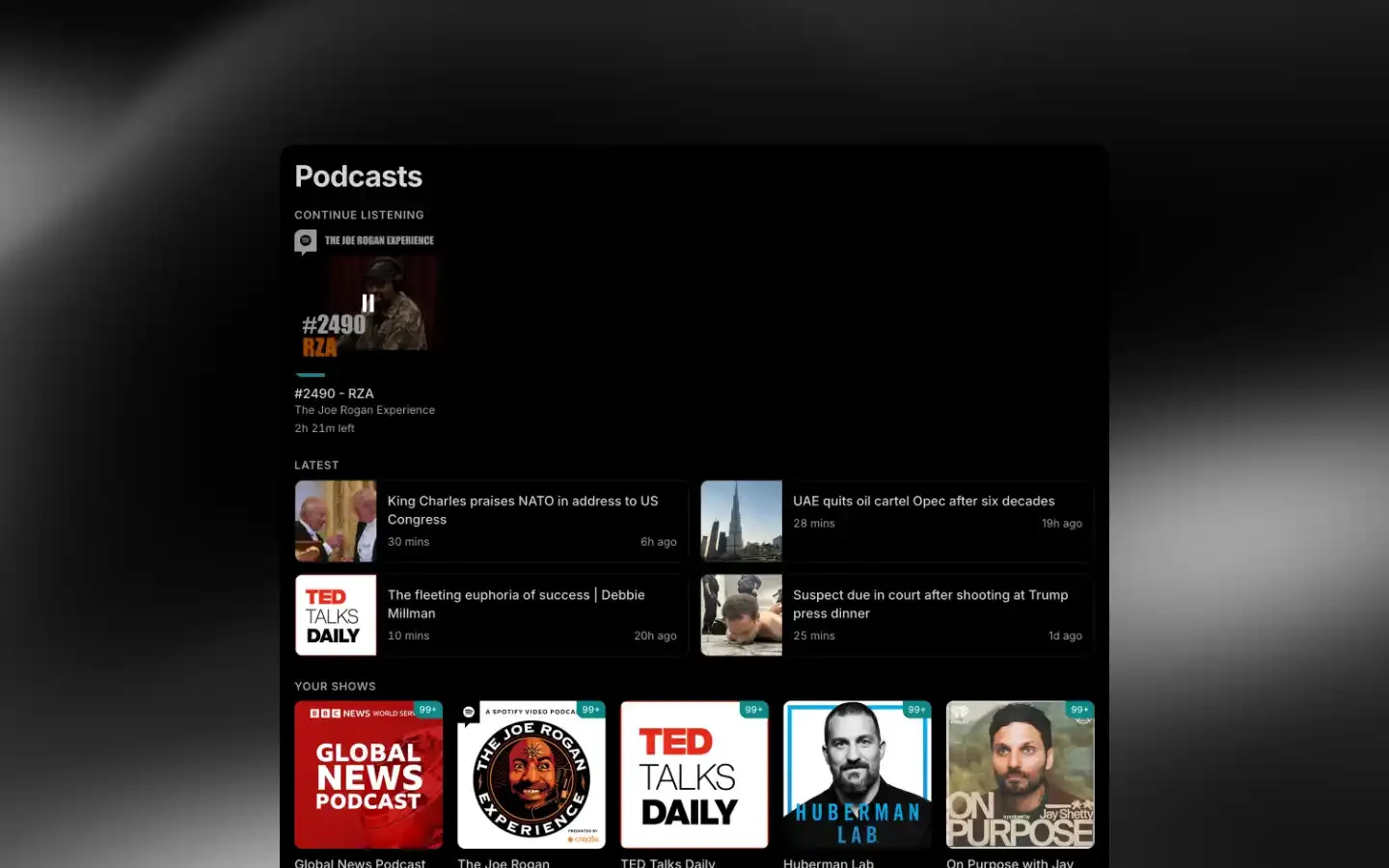 Podcasts