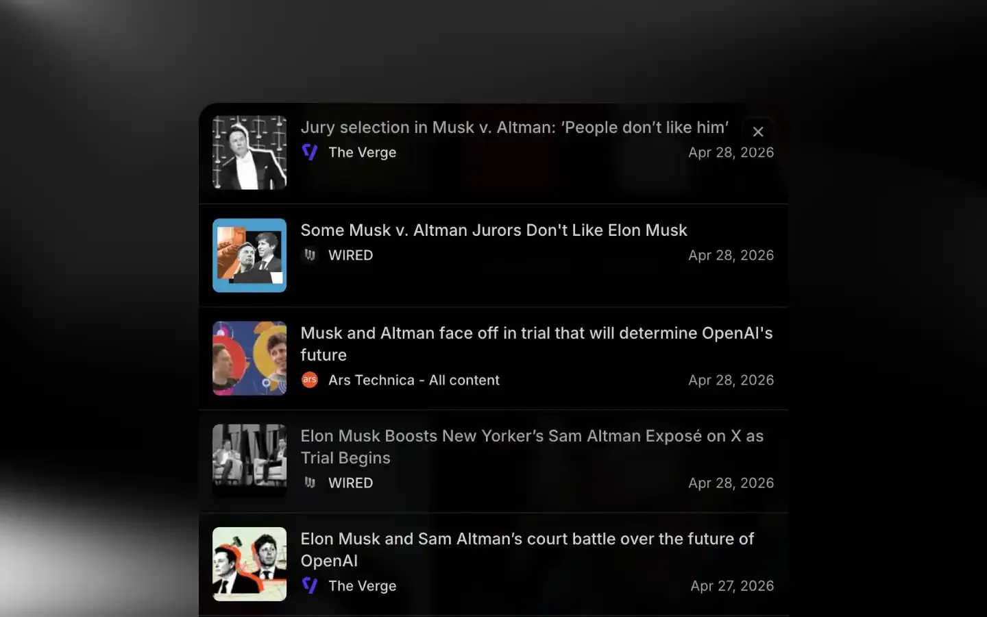 One story, every angle